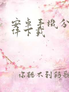 安卓手机分屏软件下载