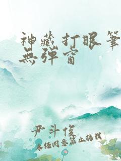 神藏打眼笔趣阁无弹窗