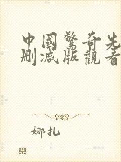 中国惊奇先生未删减版观看