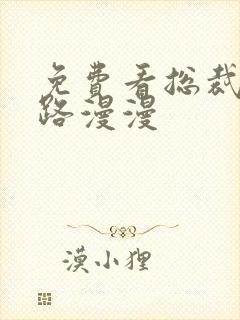 免费看总裁追妻路漫漫