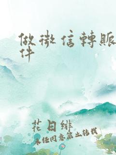 做微信转账的软件