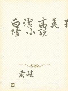 白洁 高义 孙倩 小说