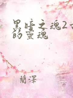 黑暗之魂2古龙的灵魂