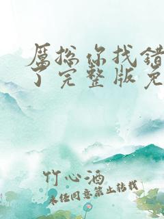 厉总你找错夫人了完整版免费全集