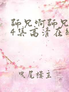 师兄啊师兄104集高清在线观看