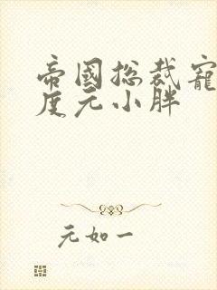 帝国总裁宠妻无度元小胖