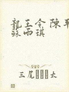 龙王令 陈平 苏雨琪