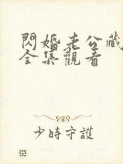 闪婚老公藏不住全集观看