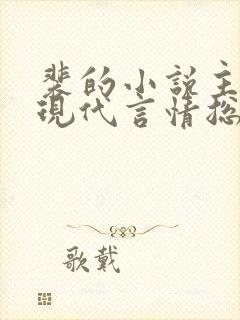 裴的小说主人公现代言情总裁