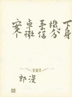 安卓手机下载哪个微信分身好用