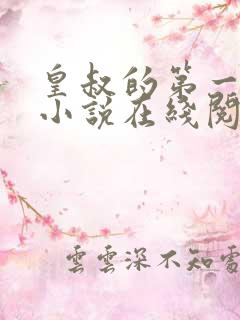 皇叔的第一宠妃小说在线阅读