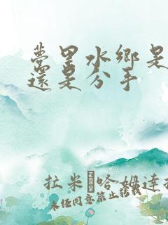 梦里水乡是表白还是分手