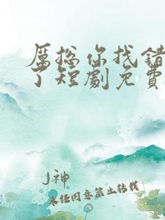 厉总你找错夫人了短剧免费观看