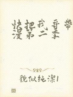 快把我哥带走动漫第二季