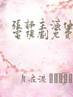 张译主演他是谁电视剧免费观看全集