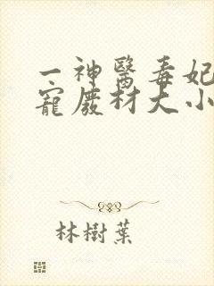 一神医毒妃:嗜宠废材大小姐