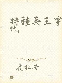 特种兵王穿越古代