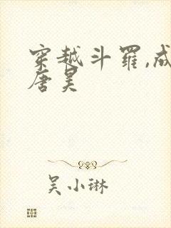 穿越斗罗,成为唐昊