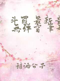 斗罗 最新章节 无弹窗 笔趣阁