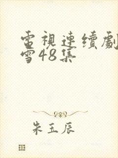 电视连续剧深宅雪48集