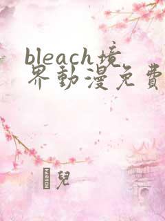 bleach境界动漫免费全集