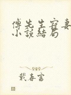 傅先生宠妻无度小说结局