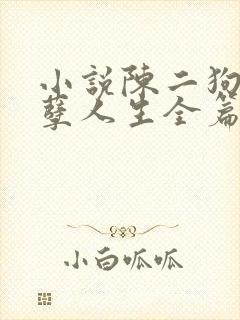 小说陈二狗的妖孽人生全篇