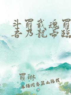 斗罗武魂罗三炮吾乃龙帝临世