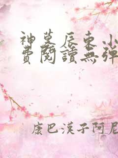 神墓辰东小说免费阅读无弹窗