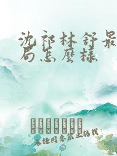 沈祁林舒最后结局怎么样