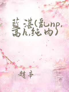 蓝湛(乱np,高h,纯肉)