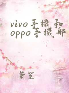 vivo手机和oppo手机哪个更好一些