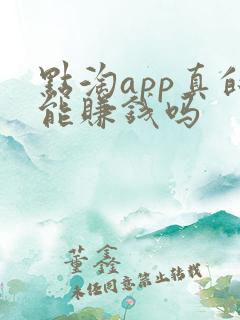 点淘app真的能赚钱吗