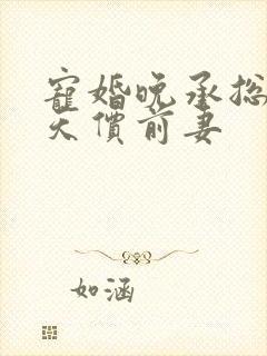 宠婚晚承总裁的天价前妻