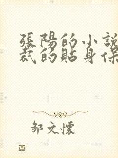 张阳的小说女总裁的贴身保镖