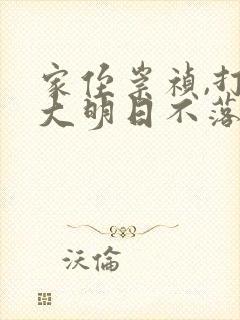 家侄崇祯,打造大明日不落 小说txt下载