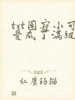 txt团宠小可爱成了满级大佬