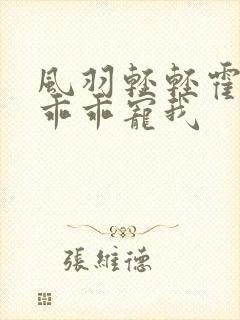 风羽轻轻霍先生乖乖宠我