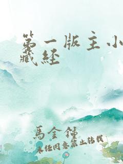 第一版主小说网藏经