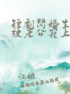 短剧闪婚生子后被老公宠上天