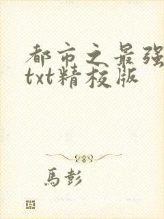 都市之最强狂兵txt精校版