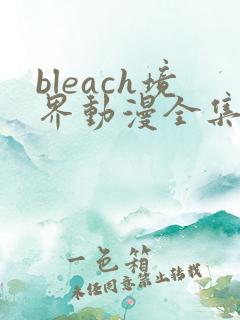 bleach境界动漫全集免费观看第九集