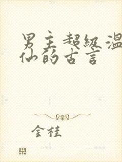 男主超级温柔谪仙的古言