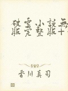 破云小说无删减版完整版+番外txt