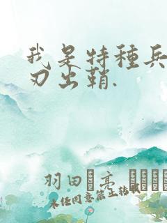 我是特种兵之利刃出鞘.