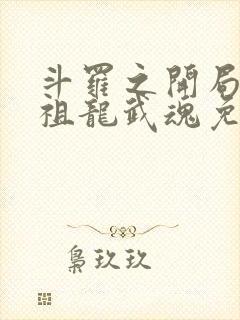 斗罗之开局签到祖龙武魂免费阅读