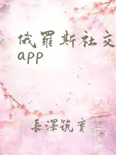 俄罗斯社交软件app