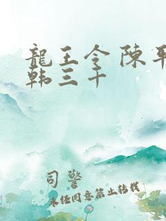 龙王令 陈平 韩三千