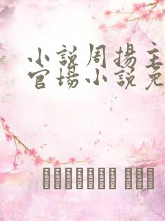 小说周扬主角的官场小说免费阅读