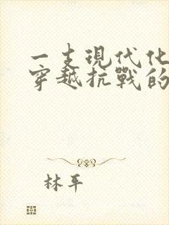 一支现代化部队穿越抗战的小说